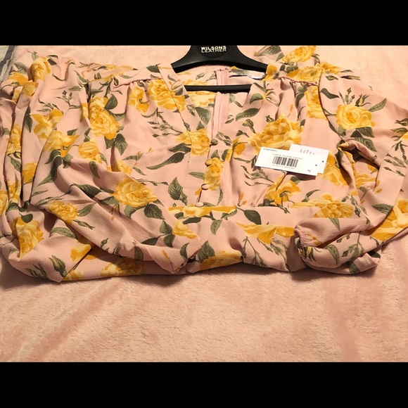 JustFab Floral Dress - Picture 7 of 8